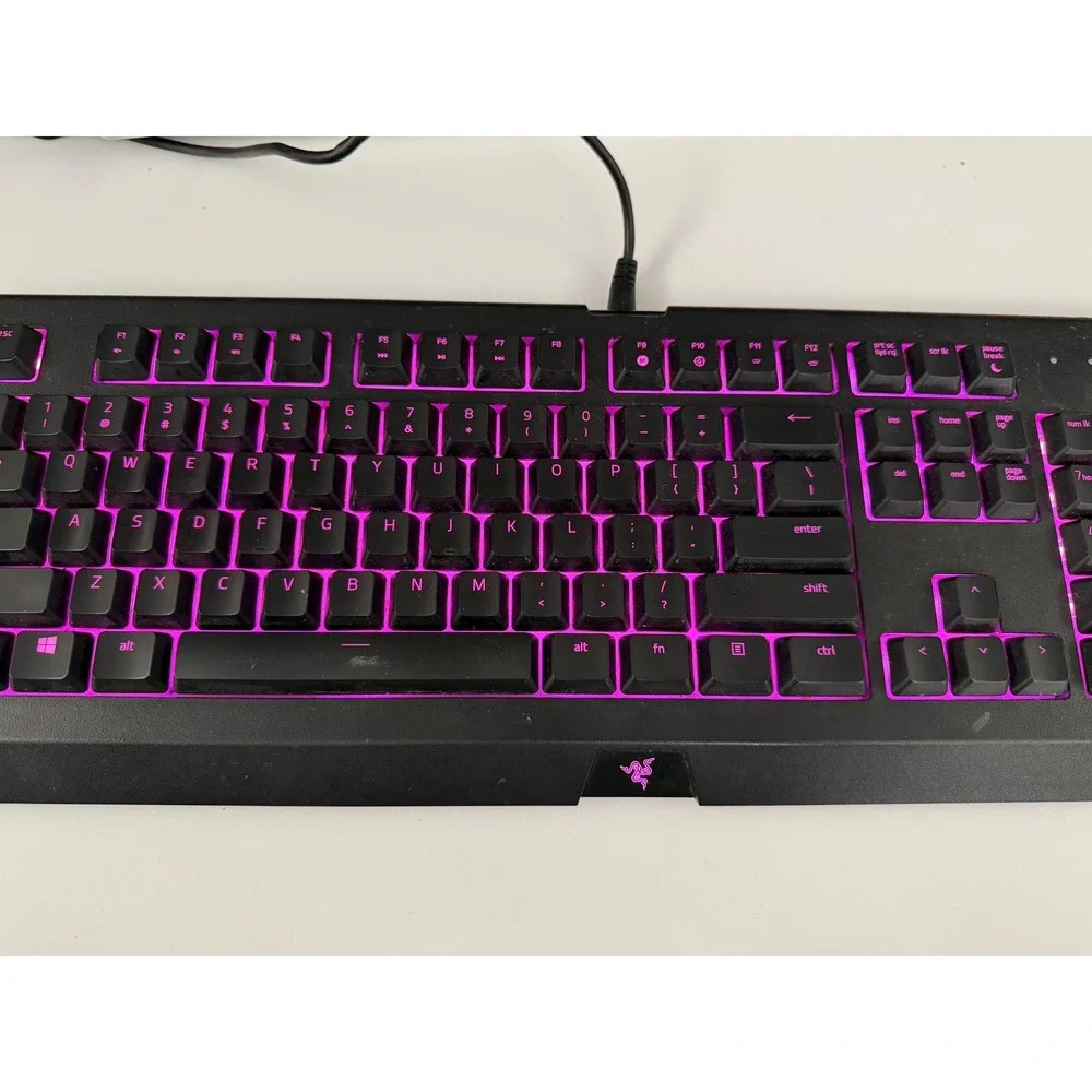 Razer Cynosa Chroma Wired Gaming Keyboard RZ03-0226 Black RGB Backlit Membrane